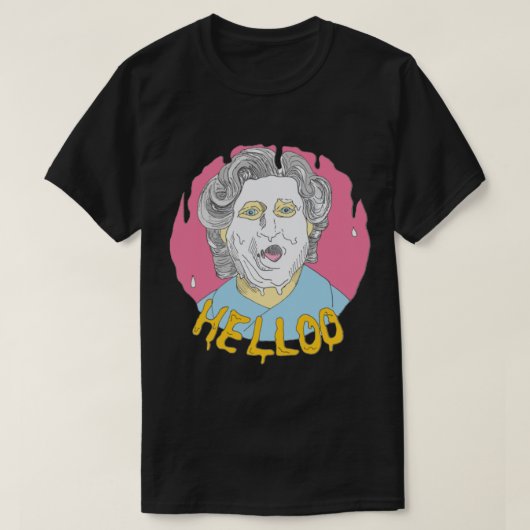 Mevrouw Doubtfire Hallo, robbie williams, cadeaus  T-shirt (Design voorkant)