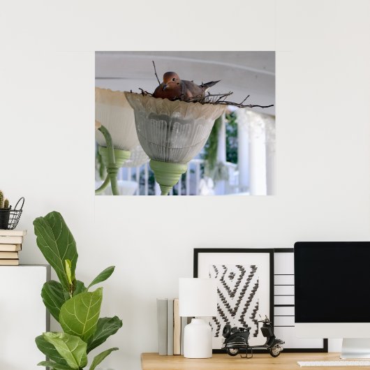 Mevrouw Dove Poster (Thuiskantoor)