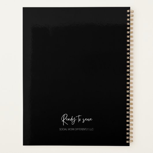 Mevrouw DSW Planner (Achterkant)