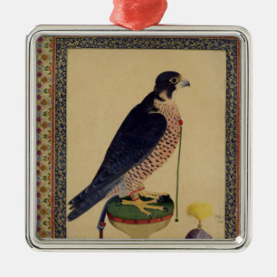 Mevrouw E-14 Falcon, van een Moraqqa Metalen Ornament