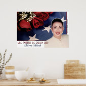 Mevrouw Eastern U.S. Galaxy, Karen Hauck - 2 Poster (Keuken)