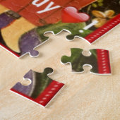 Mevrouw Elisabeth Valentijn Paperdoll Puzzle Legpuzzel (Zijkant)