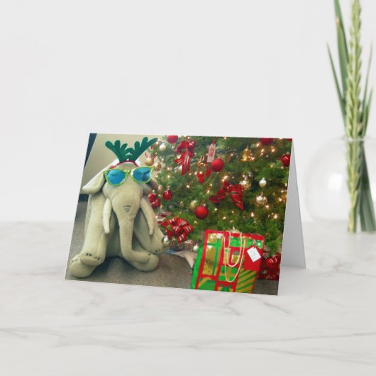 mevrouw Ella Holiday Kaart (Voorkant)