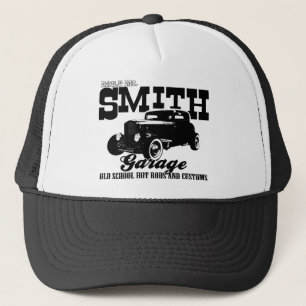 Mevrouw en de heer Smith Hot-Rod Garage Trucker Pet
