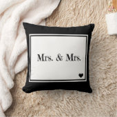 Mevrouw en mevrouw kussen (Deken)