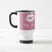 Mevrouw en mevrouw Lips snuffelen mokken roze lipp (Links)