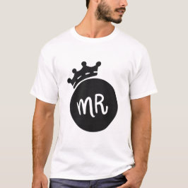 Mevrouw en mevrouw t-shirt