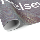 Mevrouw en mevrouw Wedding/Jubileum Gepersonalisee Cadeaupapier (Rol Hoek)