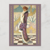 Mevrouw Ethel Cushing Briefkaart (Voorkant)