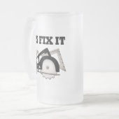 mevrouw Fix it Matglas Bierpul (Voorkant links)