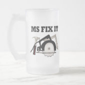 mevrouw Fix it Matglas Bierpul (Links)