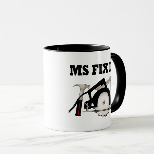 mevrouw Fix it Mok (Voorkant rechts)