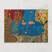 Mevrouw Flam en de heer Mingo Briefkaart (Voorkant)