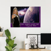 mevrouw Florida Galaxy 2002 - Elizabeth Wild - 3 Poster (Thuiskantoor)