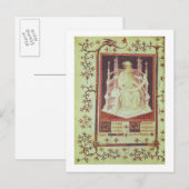 Mevrouw Fr 13091 f.11v The Prophet Isaiah, van de  Briefkaart (Voorkant / Achterkant)