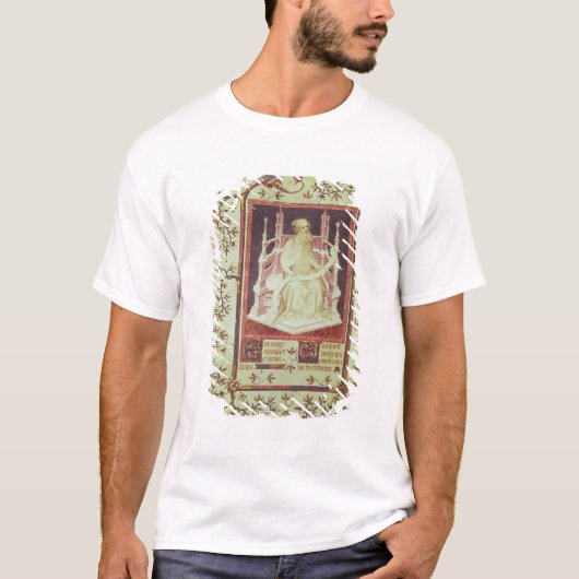 Mevrouw Fr 13091 f.11v The Prophet Isaiah, van de  T-shirt (Voorkant)