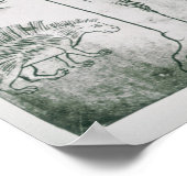 Mevrouw Fr 19093 fol.24v Lion en Porcupine Poster (Hoek)