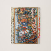 Mevrouw Fr 5054 f.11 The Battle of Agincourt, 1415 Legpuzzel (Verticaal)