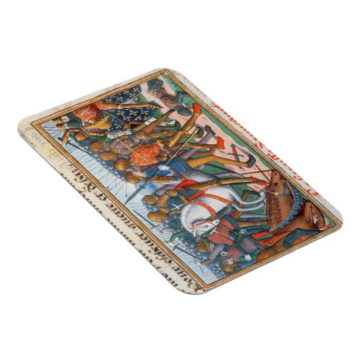 Mevrouw Fr 5054 f.11 The Battle of Agincourt, 1415 Magneet (Rechterzijde)