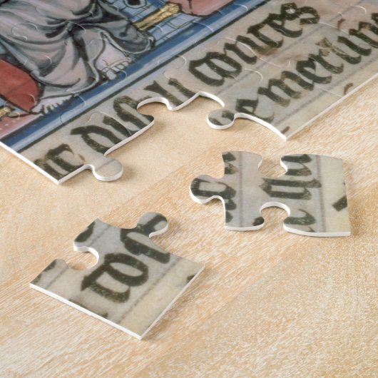 Mevrouw Fr. 95 f.268 Merlin dicteert het verhaal a Legpuzzel (Zijkant)