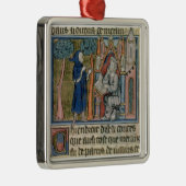 Mevrouw Fr. 95 f.268 Merlin dicteert het verhaal a Metalen Ornament (Rechts)