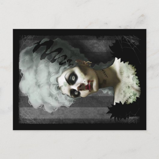 Mevrouw Fright Briefkaart (Voorkant)