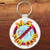 Mevrouw Fun Club no 'CAN'T' sleutelhanger (Voorkant)