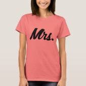 Mevrouw Funny Wife Gezegde T-shirt (Voorkant)