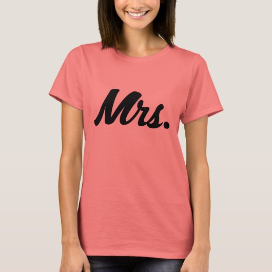 Mevrouw Funny Wife Gezegde T-shirt (Voorkant)