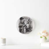 Mevrouw Gamp, van 'Charles Dickens: Een roddelaar  Ronde Klok (Huis)