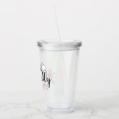 Mevrouw Gepersonaliseerd Acryl Drinkbeker (Links)