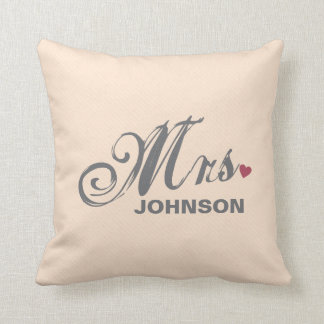 Mevrouw Gepersonaliseerde American MoJo Pillow Kussen