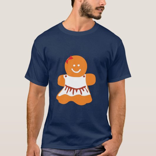 Mevrouw Gingerbrood T-shirt (Voorkant)