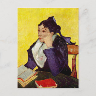 Mevrouw Ginoux door Vincent van Gogh Briefkaart