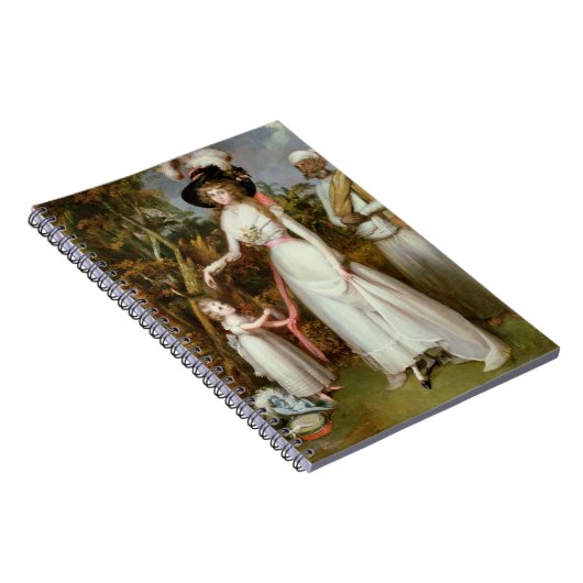 Mevrouw Graham of Kinross, haar dochter en een Jam Notitieboek (Rechterzijde)