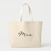 Mevrouw . grote tote bag (Voorkant)