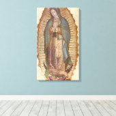 mevrouw guadalupe canvas afdruk (Insitu (Houten vloer))