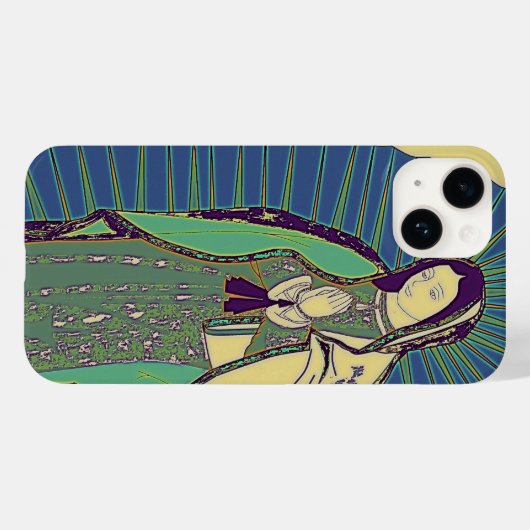 mevrouw guadalupe Case-Mate iPhone case (Achterkant (horizontaal))