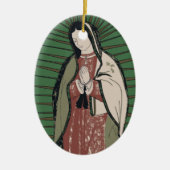 mevrouw guadalupe keramisch ornament (Voorkant)