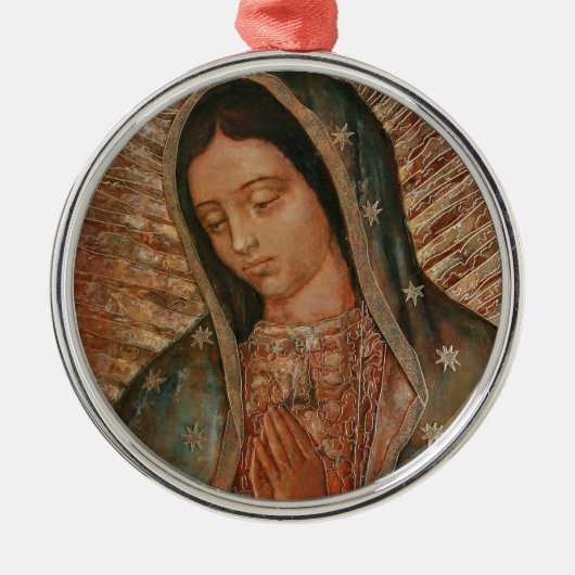 mevrouw guadalupe metalen ornament (Voorkant)