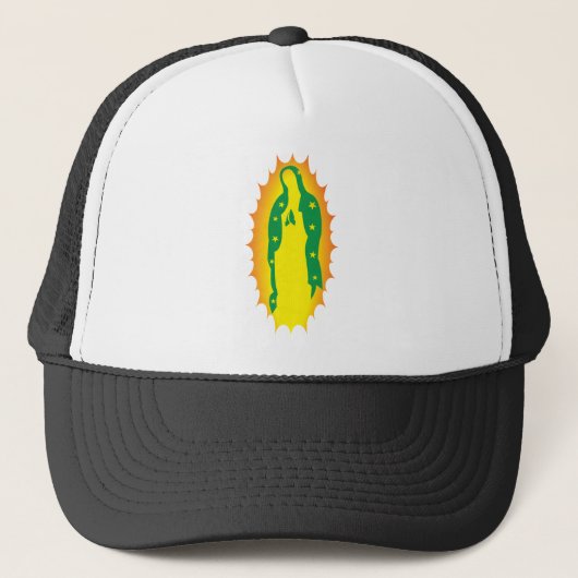 Mevrouw Guadalupe Modern Trucker Pet (Voorkant)