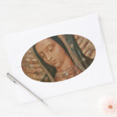 mevrouw guadalupe ovale sticker (Envelop)