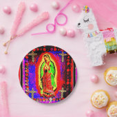 mevrouw guadalupe papieren bordje (Feest)