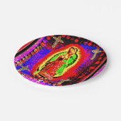 mevrouw guadalupe papieren bordje (Gekanteld)