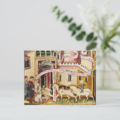 Mevrouw H. V-5 Belastingheffing op kooplieden Briefkaart (Staand voorkant)