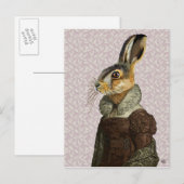 Mevrouw Hare Briefkaart (Voorkant / Achterkant)