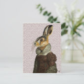 Mevrouw Hare Briefkaart (Staand voorkant)