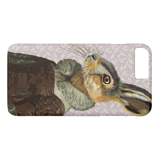 Mevrouw Hare Case-Mate iPhone Case (Achterkant (Horizontaal))