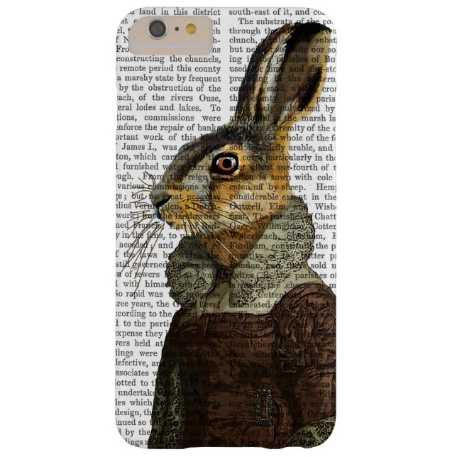Mevrouw Hare Portrait Case-Mate iPhone Case (Achterkant)