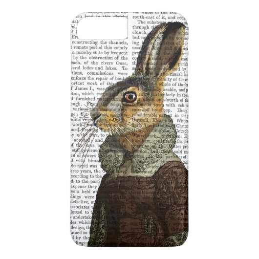 Mevrouw Hare Portrait Case-Mate iPhone Case (Achterkant)